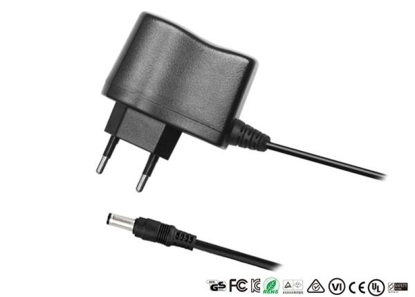 6V Wall Mount AC DC Power Adapters 500mA 600mA CE UL FCC GS Certified