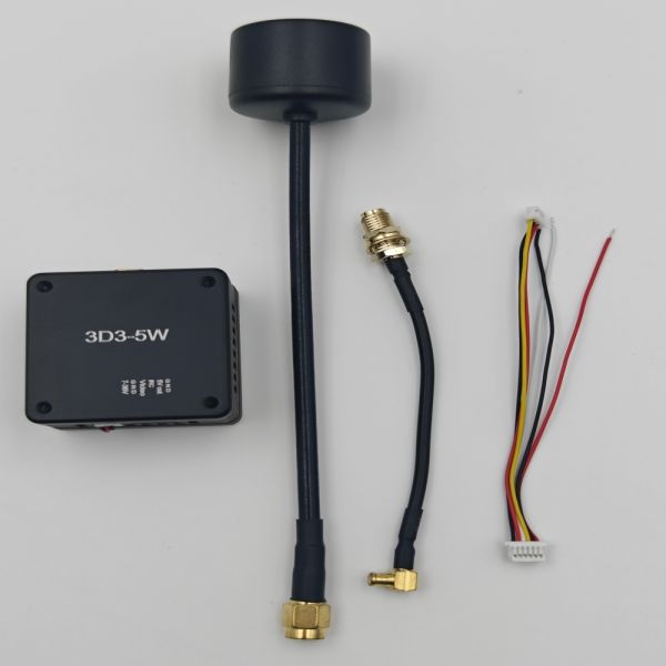 3W Fpv Transmitter And Receiver 16 Channels 3.3GHz 3170-3470MHz For Global Event Broadcasting