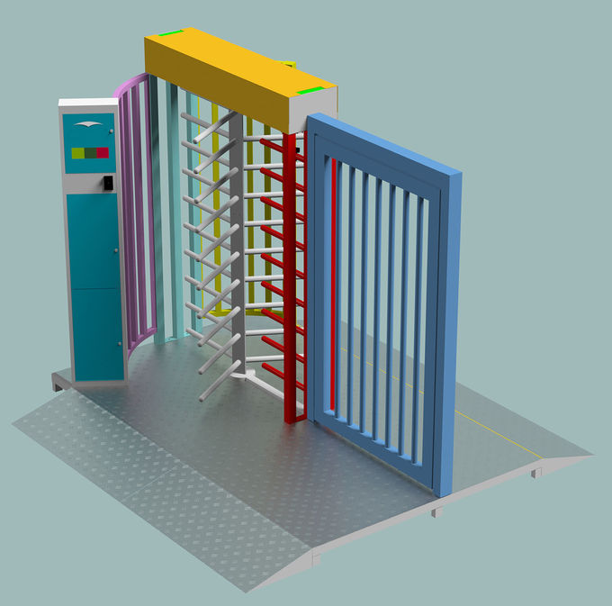 Анти- следовать турникет тела доступа SUS316 24V RFID полный