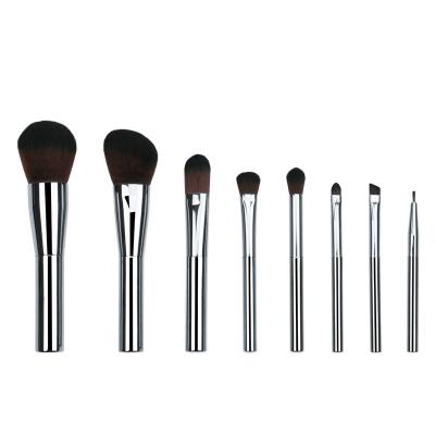 8 partes da composição cosmética Kit Face Soft Synthetic Hair