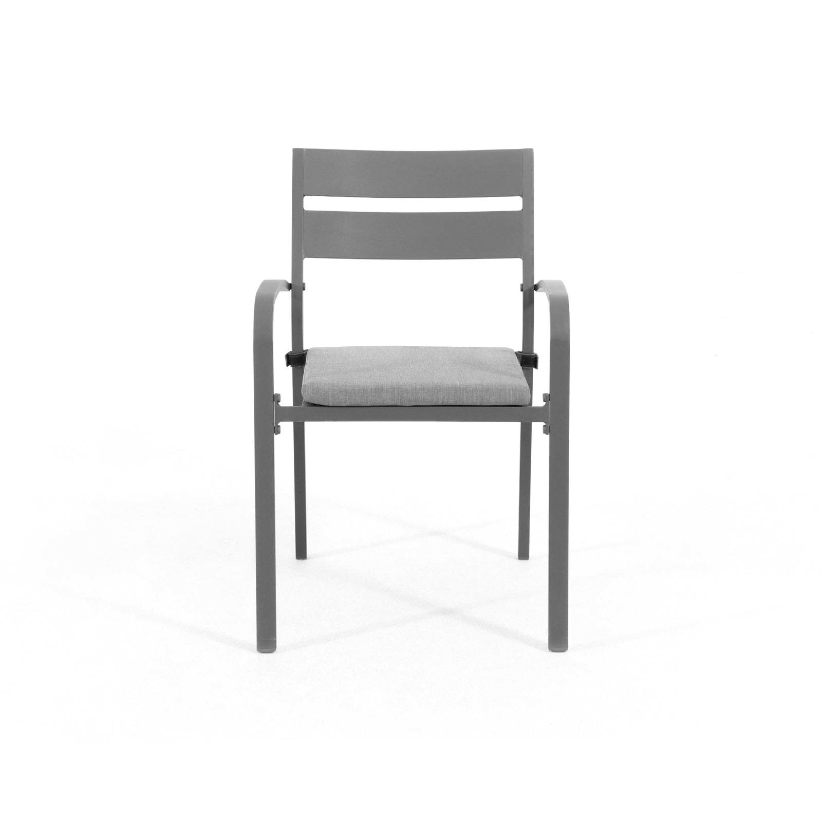 AJUNION X Shape Outdoor Dining Set for Restaurant 76D x 36W x 30''H Table Size