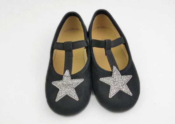 T Strap Round Toe Slip On Kids Sandals Shoes