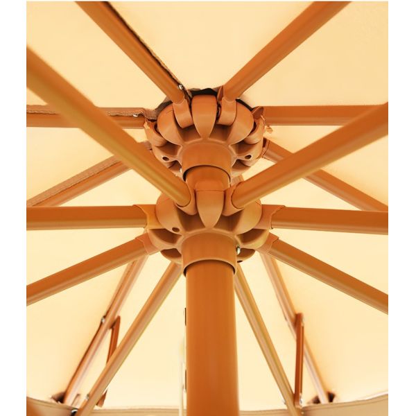 220g Polyester Fabric Sun Garden Umbrella Parasol 2.7*2.7M