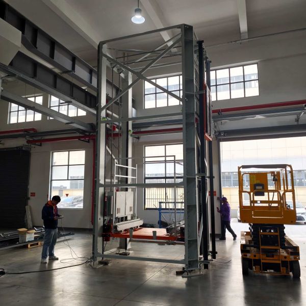 Cross Level Vertical Rack Pinion Lift Transfer Precise Docking Rack & Pinion Elevator