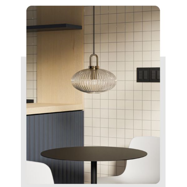 Mid century pendant light retro design glass lampRestaurant Hotel Simple Decorative Light(WH-AP-602)