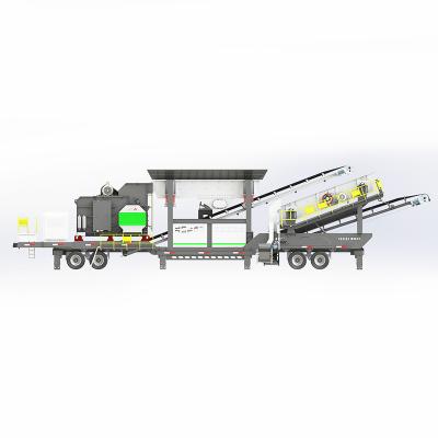 Medium 30-250t/H Capacity Coarse Mining Crusher Machine 15kw For Fine Crushing