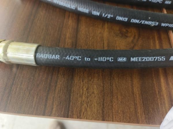 Thermo King Hose Oil -117067 pièces de rechange alternatives pour l'unité T Utiliser des tuyaux en acier importés