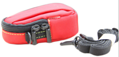 Portable Fashion Red Oxford Fabric Velcro Professional Nylon Camera Bag