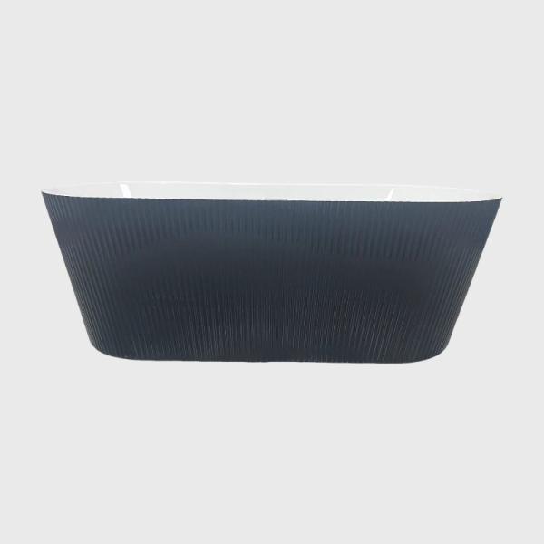 Oval Rectangular White Black Corner Bathtub Stacked Acrylic Free Standing 67