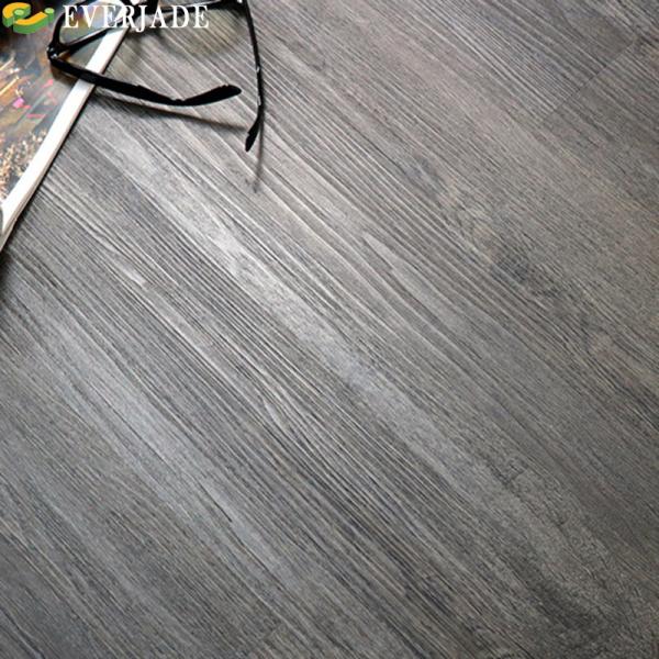 Piso de madeira de hotel cor fácil de instalar 4.0mm comercial de ranhuras veneer de piso SPC