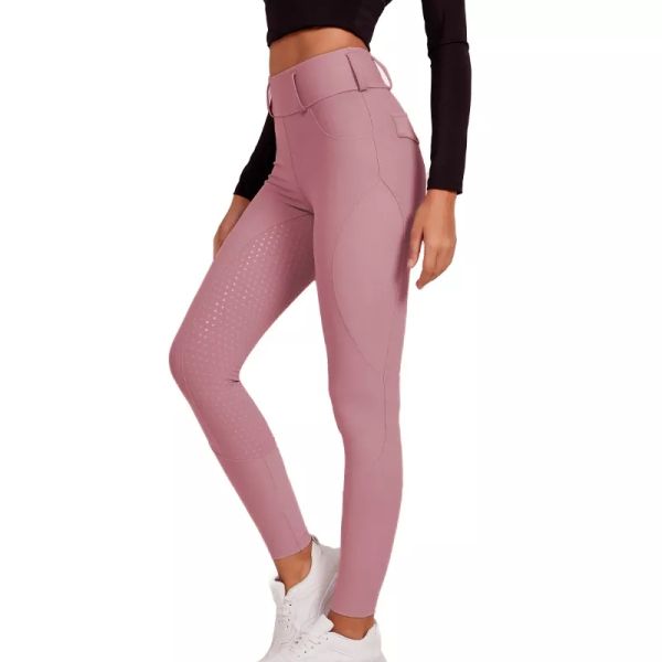 Breathable XXS Pink Horse Riding Pants Equestrian Ladies Breeches