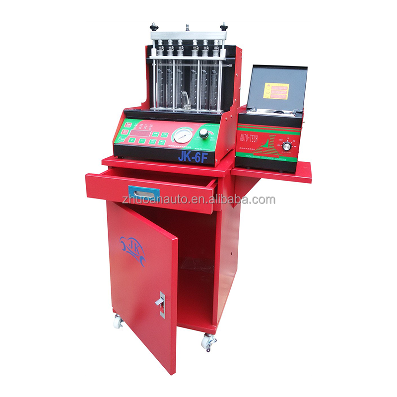 Split Design 8 Cylinder Fuel Injectors Analyzer Cleaner Machine 220V  50HZ