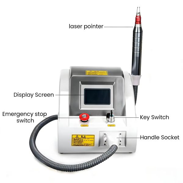 4 Wavelength Picosecond Laser Machine , ND YAG Pigmentation Removal Laser Machine