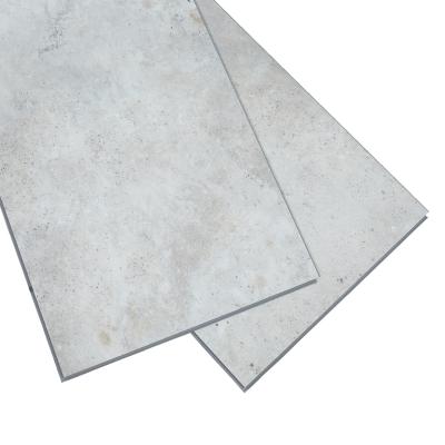Hotel Waterproof Wear Resistant SPC Stone Polymer Composite Flooring with Marble Color
