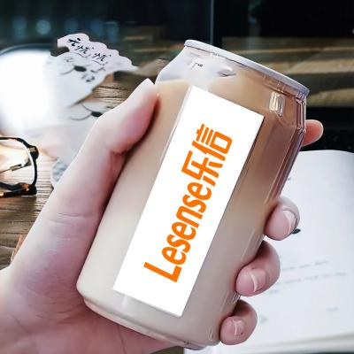 330ml 350ml Disposable PET Drink Bottles With Pull Tab Screen Printing Custom Logo