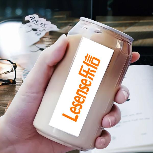 330ml 350ml Disposable PET Drink Bottles With Pull Tab Screen Printing Custom Logo