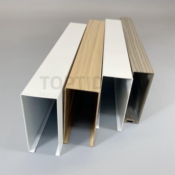 Custom Made Metal Suspended Linear Aluminium Drop Down Ceiling Grid