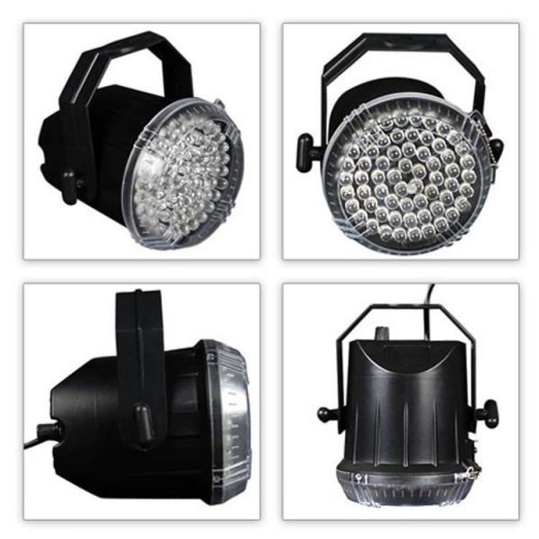 Small Flash Voice Control 220V Strobe Disco Light Blue / Red / Green / Yellow