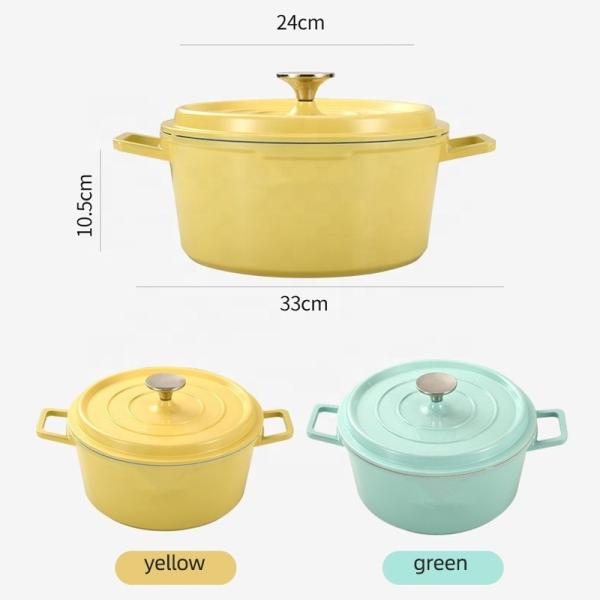 Multi-function Kitchen Cookware Pot Induction Stock Pot Aluminum Alloy Non Stick Soup Pot With Handle