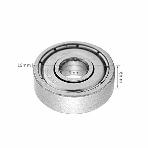 6201 ZZ Metal Shielded 6200 Series Bearing Single Row Deep Groove Ball Bearing