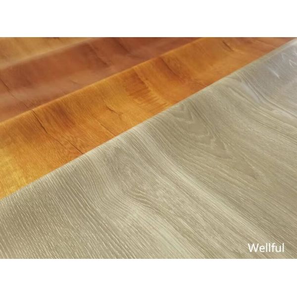 Фильм печатания 1000mm PVC древесины дуба 0.07mm 1000m/крен