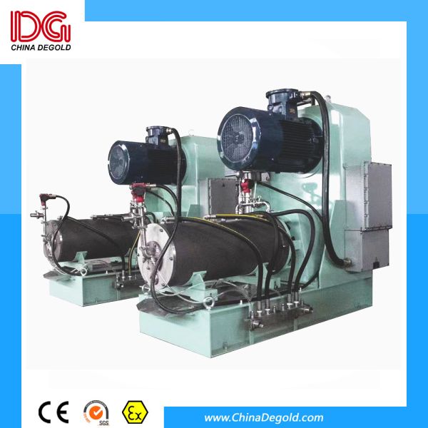 Grinding Process Series Bead Mill Machine with Turbine Agitator and 10°C Cooling Water Temperature