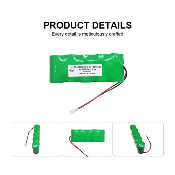 M6v Batería recargable de níquel 9ah 8Ah 8.5Ah Nimh D Batería de célula
