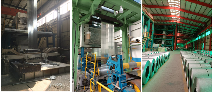 Galvanized Steel Coil Hot Dipped / Cold Rolled JIS ASTM DX51D SGCC 0.5 X 1200mm