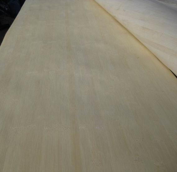 Sliced Natural Bamboo Wood Veneer Sheet