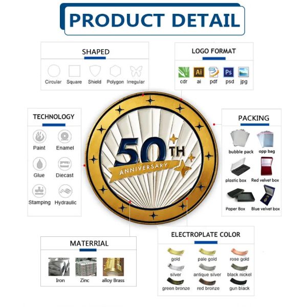 Diecast Custom Challenge Coins Satmping Commemorative Coin OEM