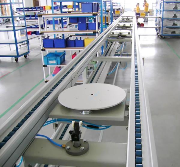 Chaîne d'assemblage à double vitesse de haute précision pour la production de batteries pour le CARST