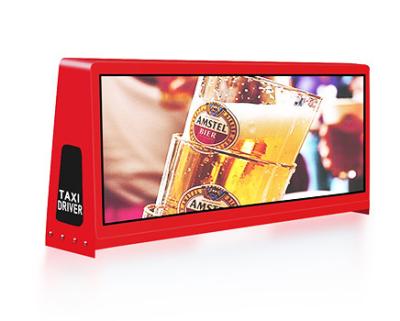 o diodo emissor de luz da parte superior do táxi de 100W P4 SMD1921 indica 5000nit 1000*360mm