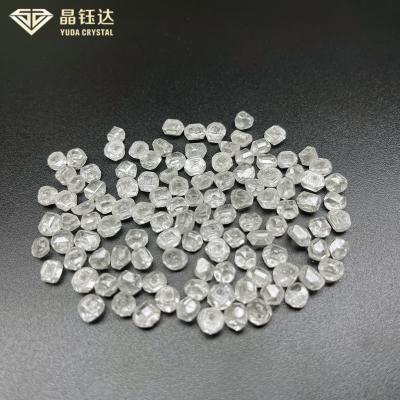 diamante crescido da cor do SI VVS D E F dos diamantes 8.0mm de 1ct 2ct laboratório áspero
