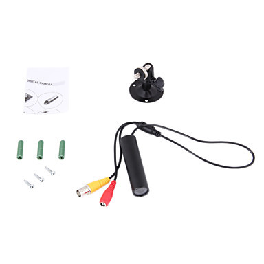Mini CCTV Camera with 1/3 Inch Sony CCD (420TVL, Free Mount Bracket)