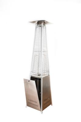 Heat Resistant Glass Tube Outdoor Gas Patio Heater With Flame Failure Device