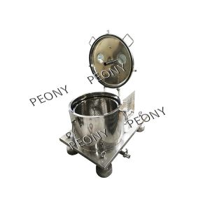 Vertical Basket Centrifuge , SS CBD Oil Ethanol Extraction Machine