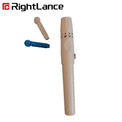 30g Painless Lancing Device 5 Depth Settings Blood Glucose Lancet Pens ISO13485