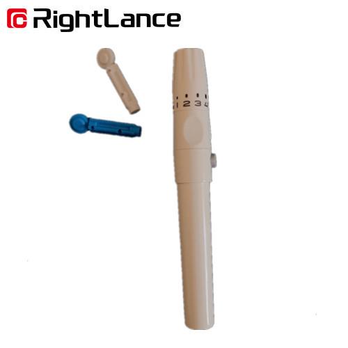30g Painless Lancing Device 5 Depth Settings Blood Glucose Lancet Pens ISO13485