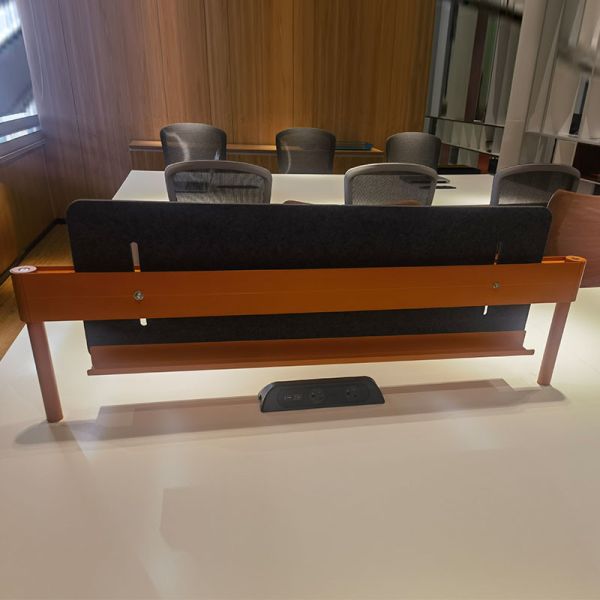 White Modular 4 6 Seater People Desk Open Staff Workstations For Office Furniture