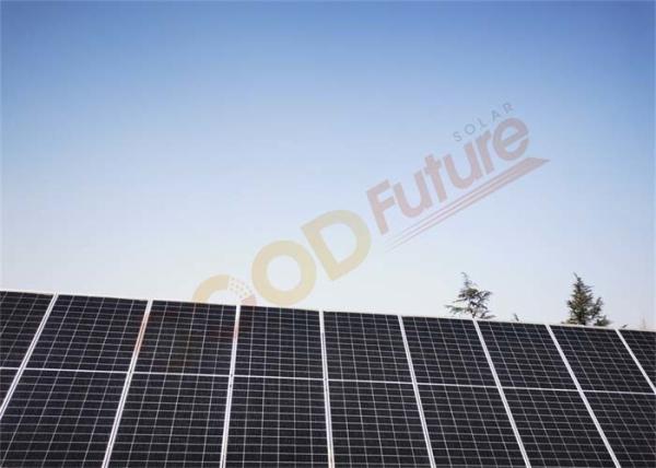 Horizontal 2p Solar Powered Tracking Device 0.5kwh Ground Mount