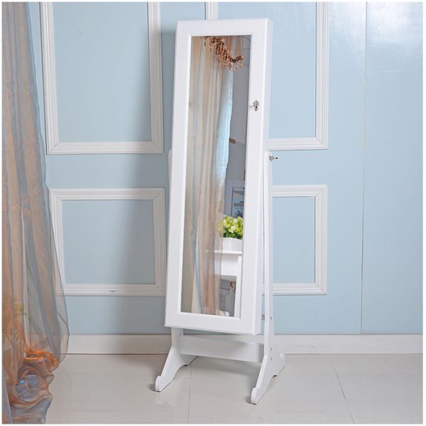 E1 MDF Mirror Jewelry Armoire
