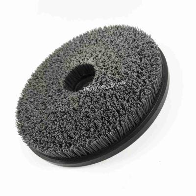 Durable Abrasive Nylon Disc Brush For High Speed Aluminum Surface Polishing