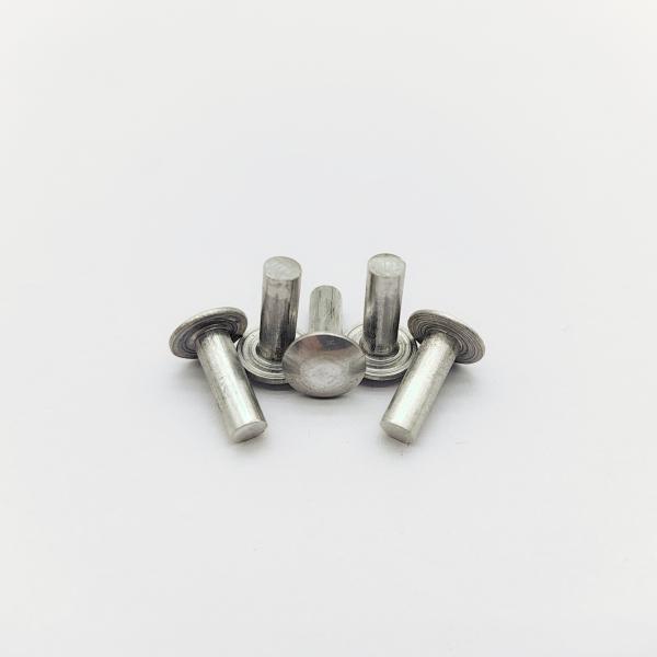 Rivets solides industriels légers - Aluminium 6061 - Tête bombée - Pour étagères de stockage et meubles - 3/16 & 1/4 pouces