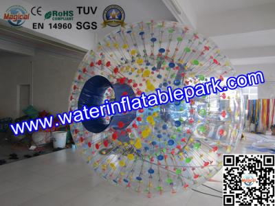 Durable Colorful Inflatable Body Zorbing Ball / Inflatable Human Hamster Ball