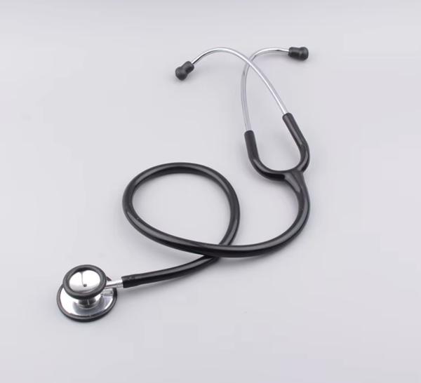 Medical Emergency Rescue Equipment MDF Titanium Stethoscope With PVC Tube