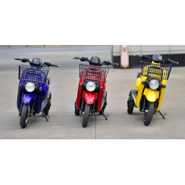 Electric Motorcycle Tricycle Scooter 2000w Motor Dark Blue Color 72v