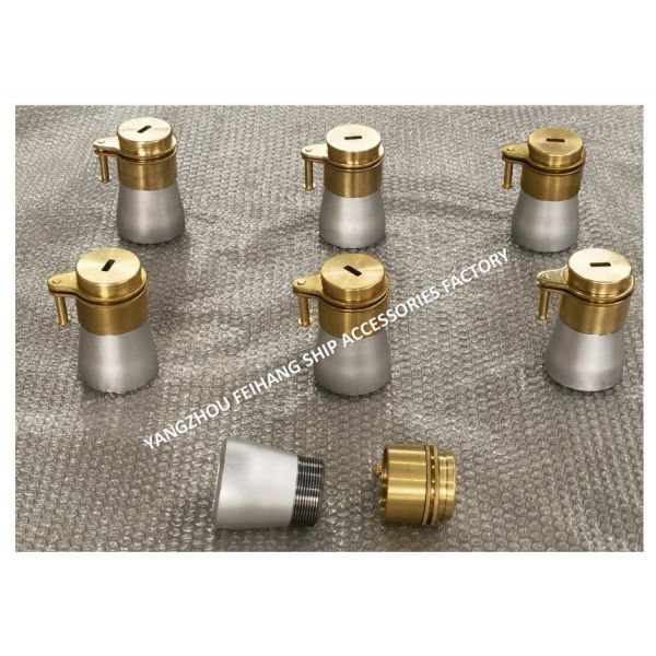 NC NO. 37AS SOUNDING PIPE HEAD SIZE : 40A TO 80A CAP CAP - COPPER BODY - STEEL