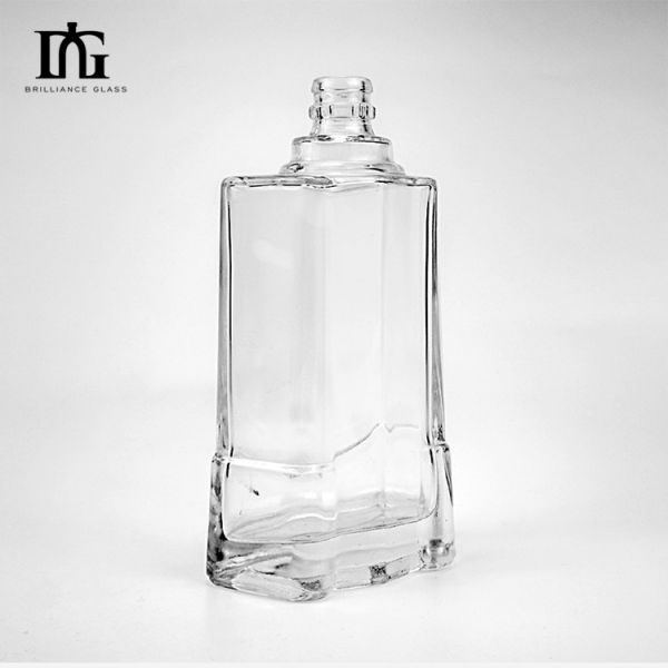 High White Screen Pringting Glass Bottle for Vodka Liquor Wine 375ml 500ml 700ml 1000ml