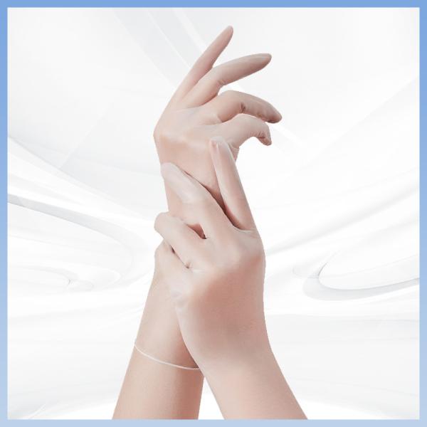 OEM Transparent Disposable PVC Gloves Protective Disposable Exam Gloves