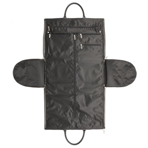Stylish Leather Suit Weekender Bag , Convertible Mens Suit Garment Bag